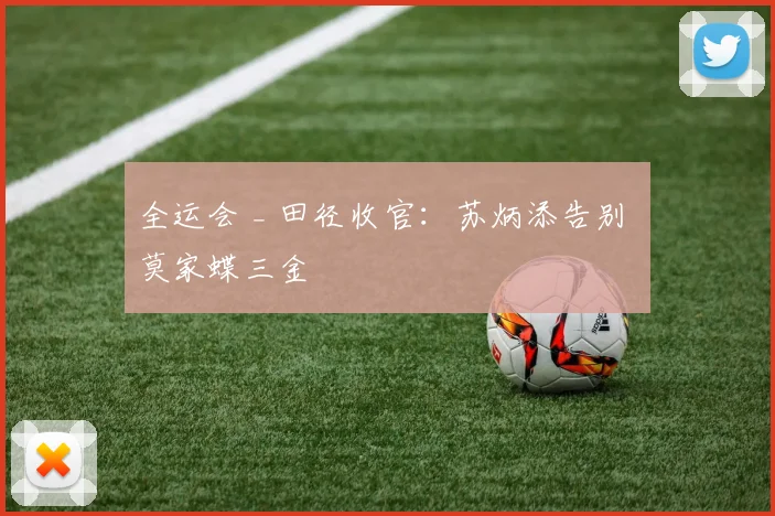 全运会 _ 田径收官：苏炳添告别 莫家蝶三金