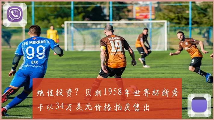 绝佳投资？贝利1958年世界杯新秀卡以34万美元价格拍卖售出
